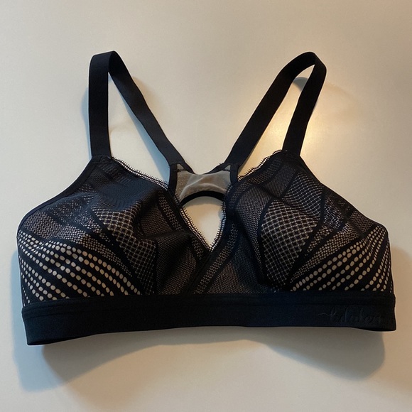 Lululemon Awake to Lace Bra Black / Barely Beige - Picture 2 of 6